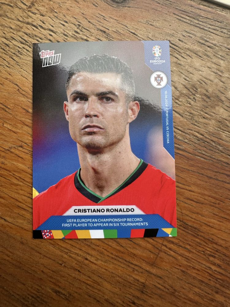 Carta Ronaldo Euro 2024