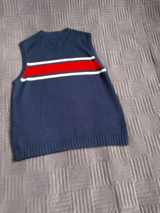 Granatowy bezrękawnik kamizelka męski Tommy Hilfiger r.L/Xl
