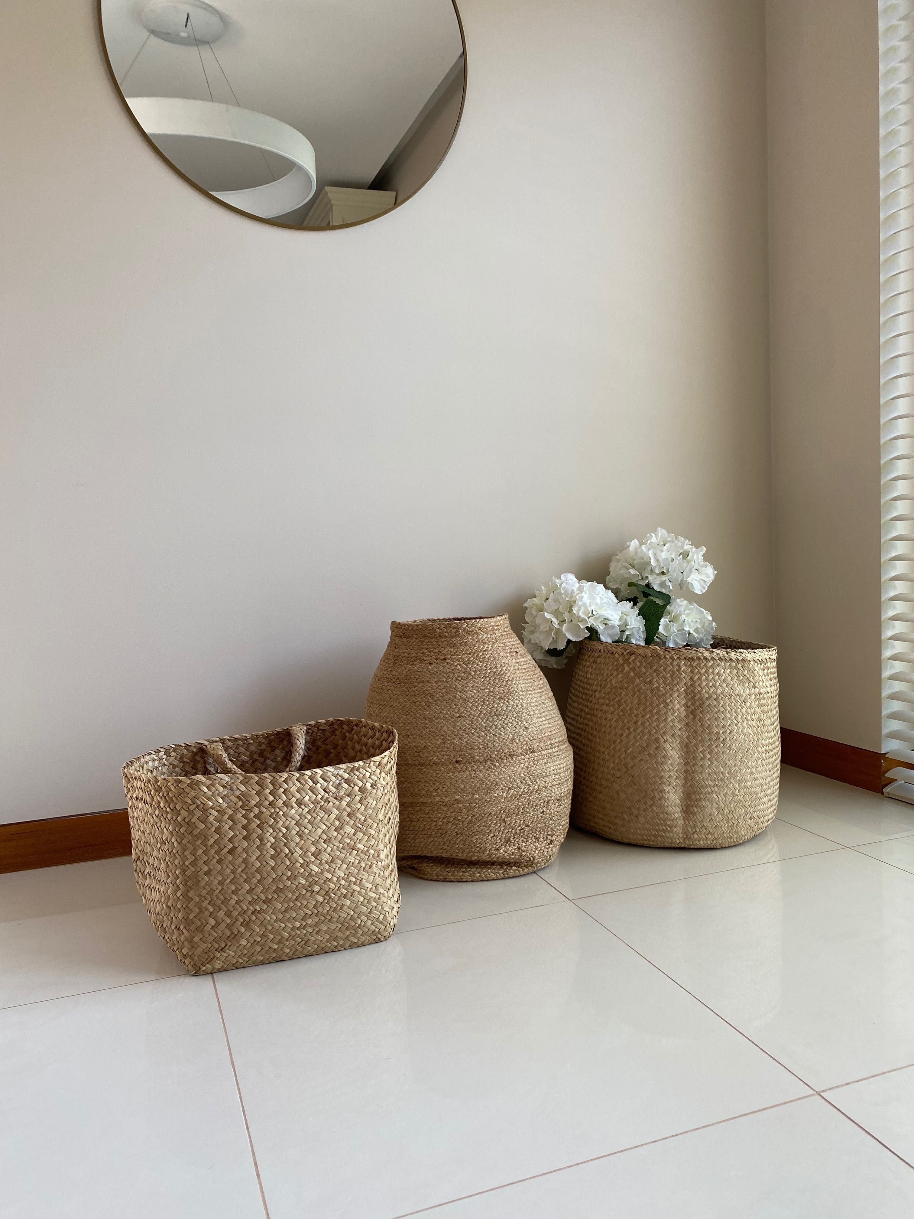 3 Cestos-Maisons du Monde-Zara-mais as Hortênsias*RESERVADOS