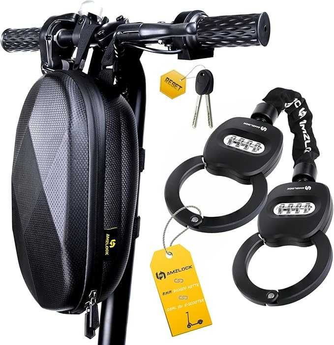 Bezpieczny Łańcuchowy Zamek Antykradzieżowy do Hulajnóg /Rowerów
