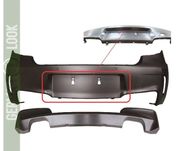 Para-choques traseiro Pack M1 para BMW E81 E87 2004 a 2011