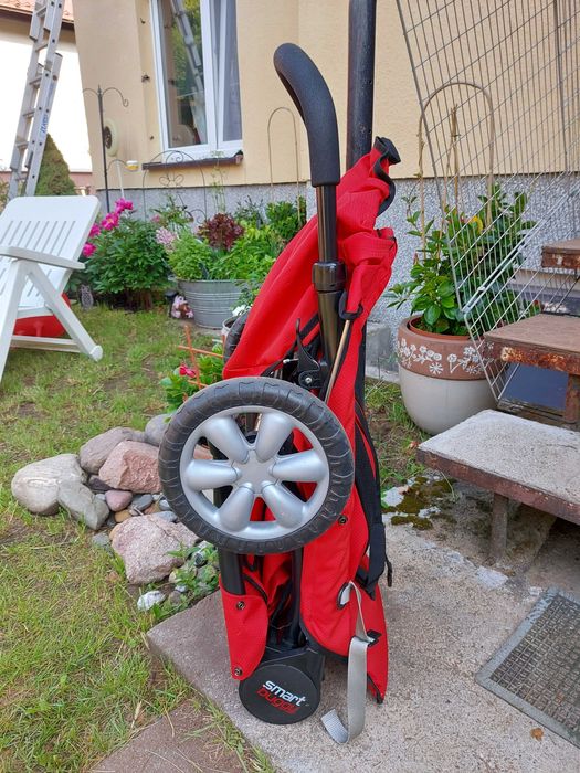 Wózek na plażę  Smart Buggy czerwony