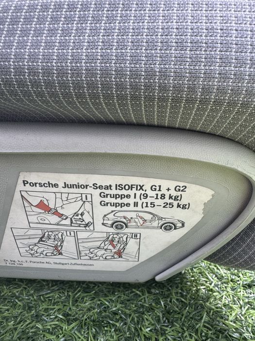 Cadeira Porsche Junior-Seat ISOFIX, G1 + G2