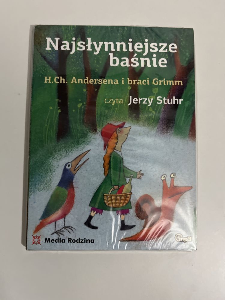Najsłynniejsze baśnie Andersena i braci Grimm czyta Jerzy Stuhr