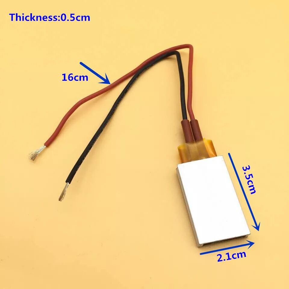 Нагревательный элемент DC/AC12-220 нагреватель 80-220°C. Термоэлемент.