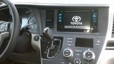 Toyota Sienna DVD BLU-RAY SD-XC - odtwarzacz dvd przestrojenie na EU