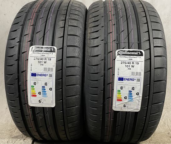 275/40R19 101W Continental ContiSportContact 3 * SSR 22rok NOWE!!!