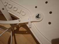 Biała torba plażowa crocs