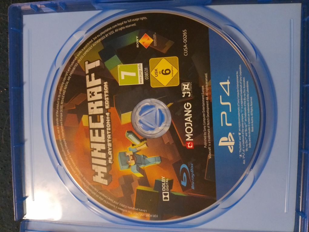 Mincraft na ps 4