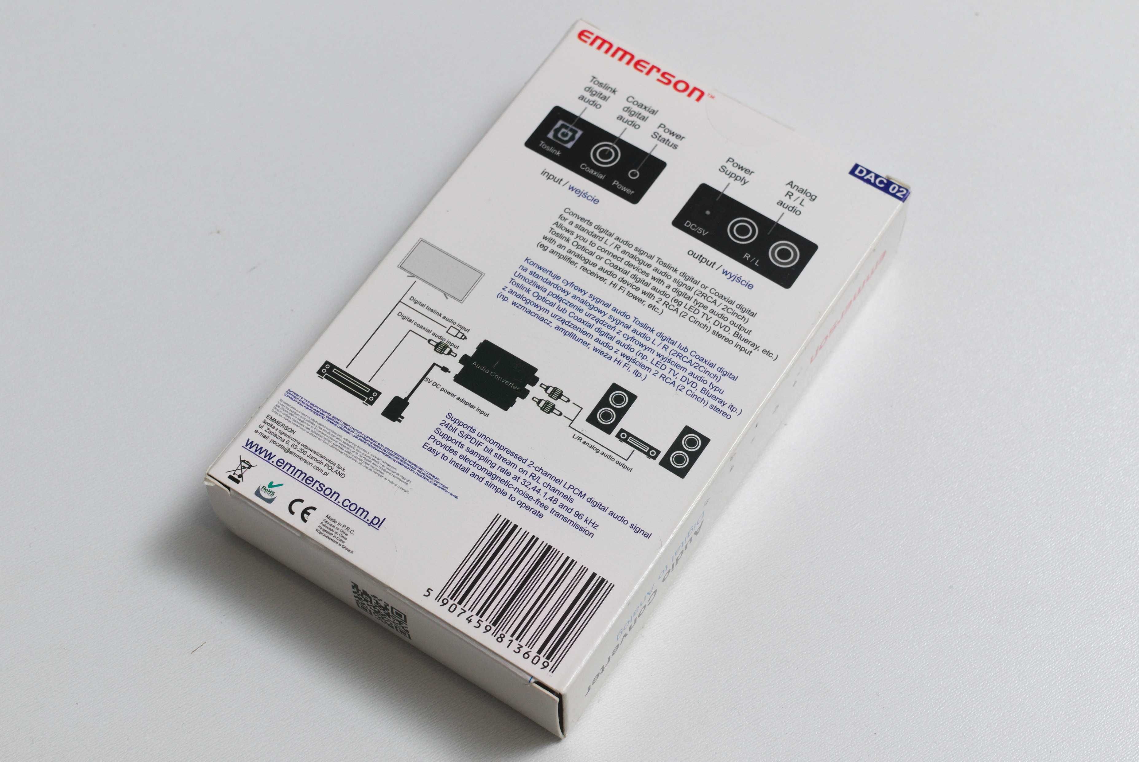 Przetwornik EMMERSON DAC-02