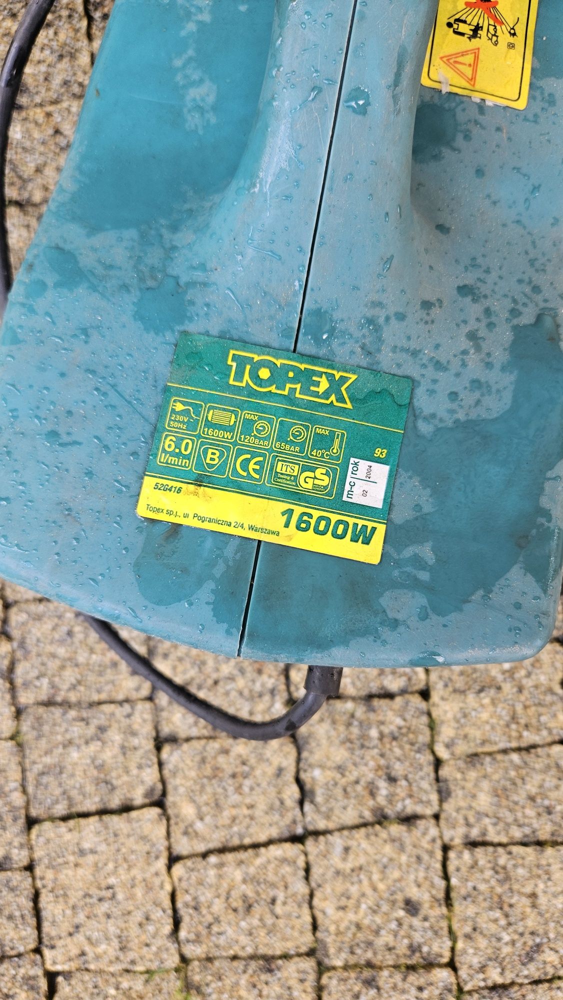 Myjka ciśnieniową topex używana