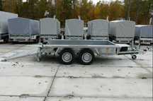 Podkoparkowa przyczepa laweta Martz Bau 300 minikoparka koparka 2700KG