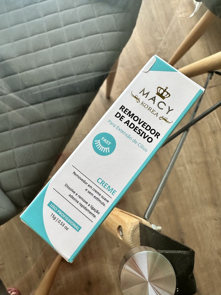 Removedor Em Creme Macy Fast 15g Para Pestanas