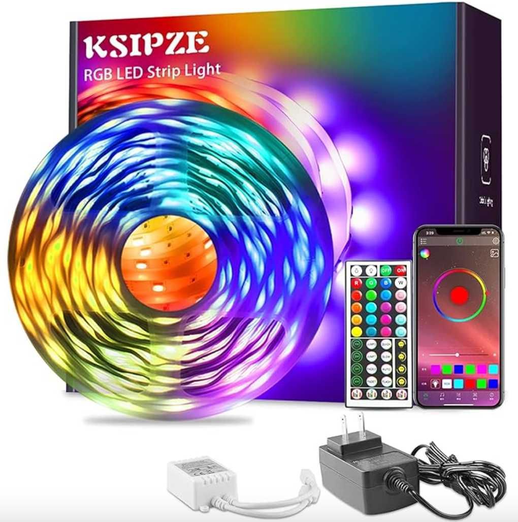 Taśmy LED RGB Synchronizacja muzyki LED Bluetooth aplikacja