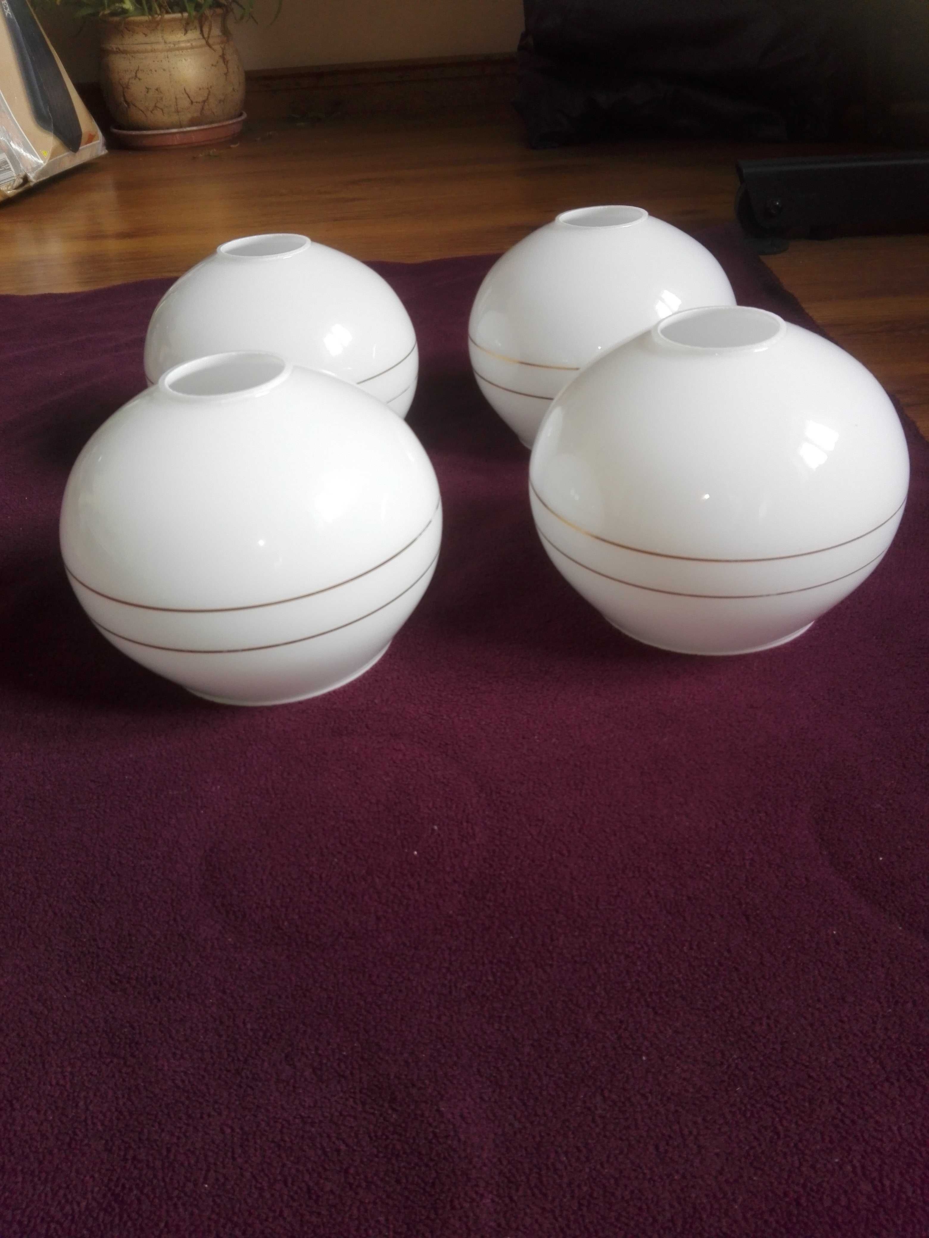 Klosze do lampy 4 sztuki  - PRL