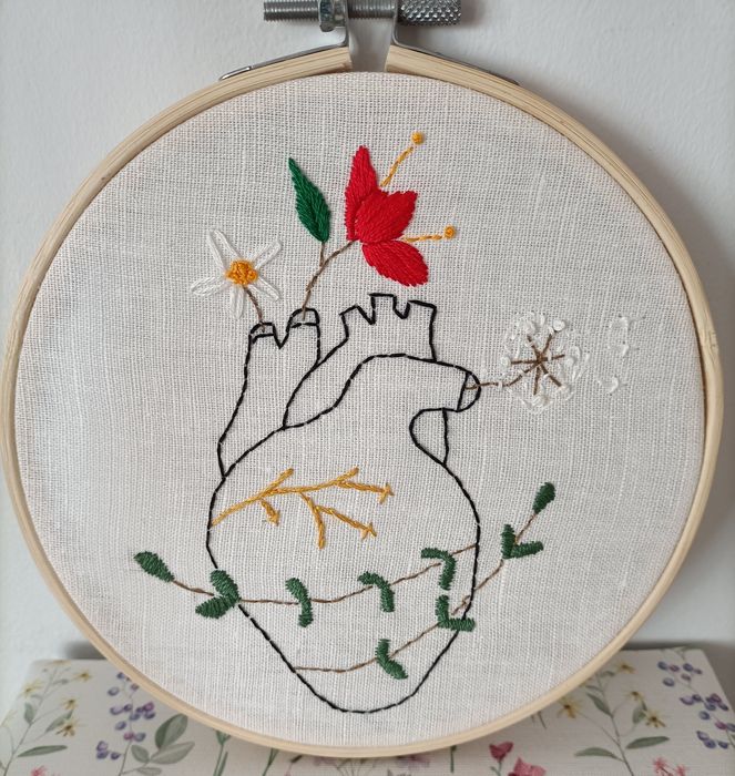 Bordados em bastidor