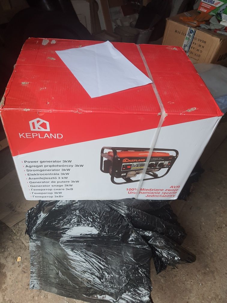 НОВИЙ Генератор бензиновий Kepland HT-3500 3 кВт Польща новий
