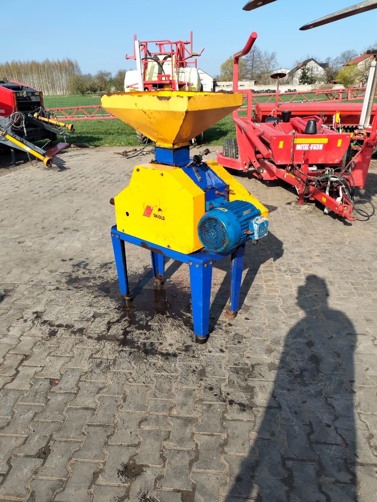 Gniotownik do zboża skiold transport