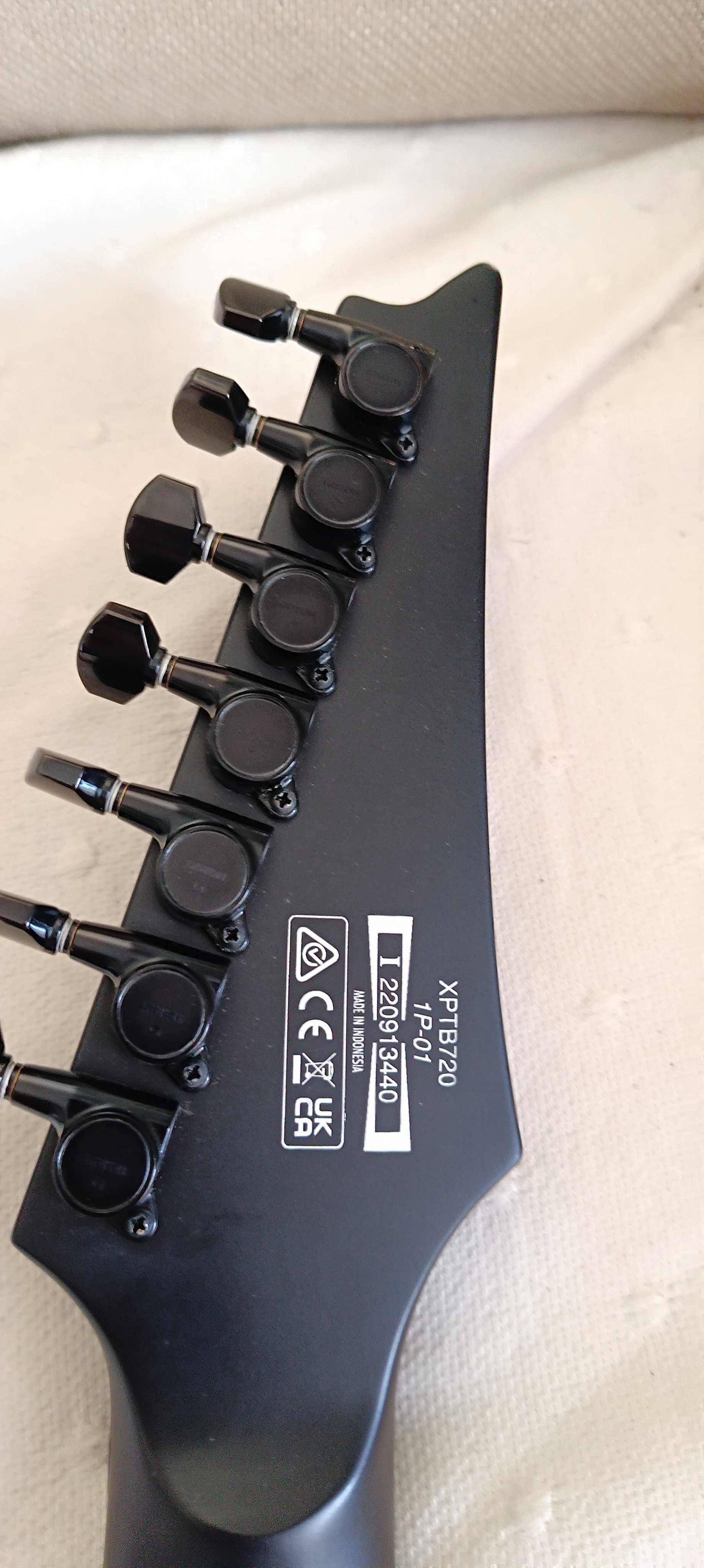 Ibanez Xyphos xptb720-bkf guitarra 7 de cordas