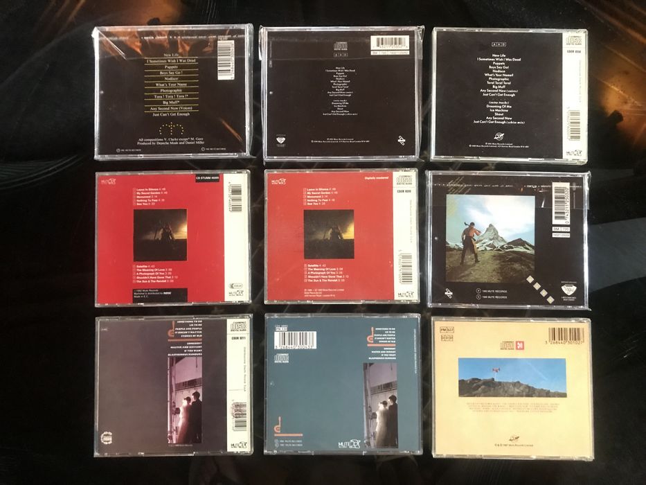 Depeche mode CD DVD Blu Ray SACD
