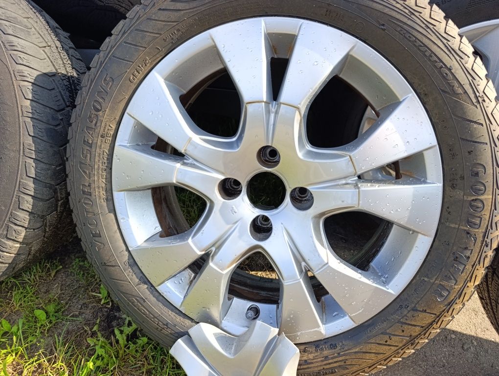 Citroen C4 Grand Picasso felgi 17 cali ładny stan z Niemiec 4 x 108