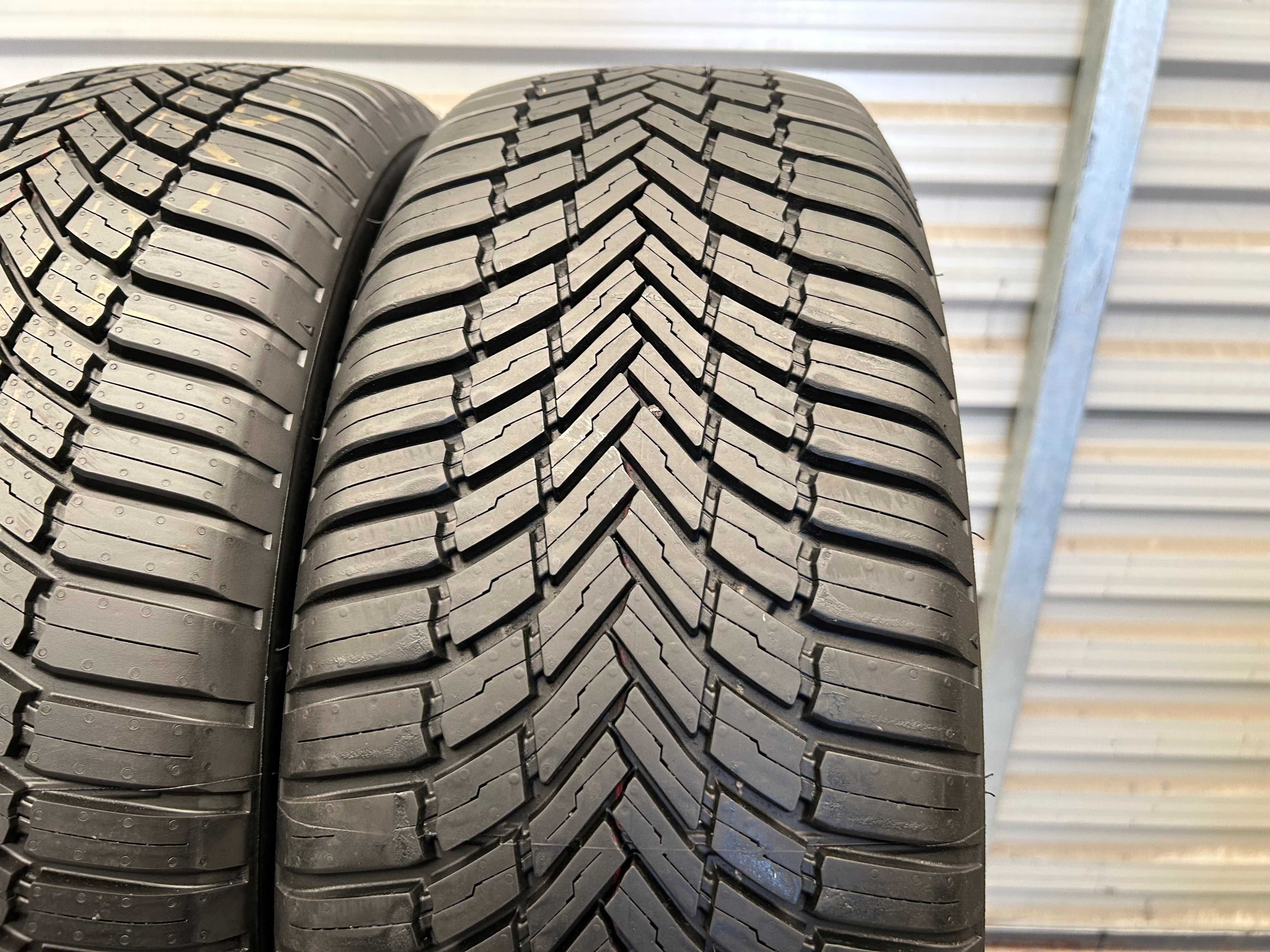 2szt całoroczne 195/60R16 Bridgestone 6,9mm 100% bieżnika 2022r 4S989