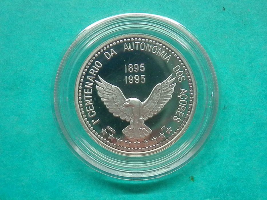 1352 - PROOF: 100$00 1995 Autonomia dos Açores, por 31,00