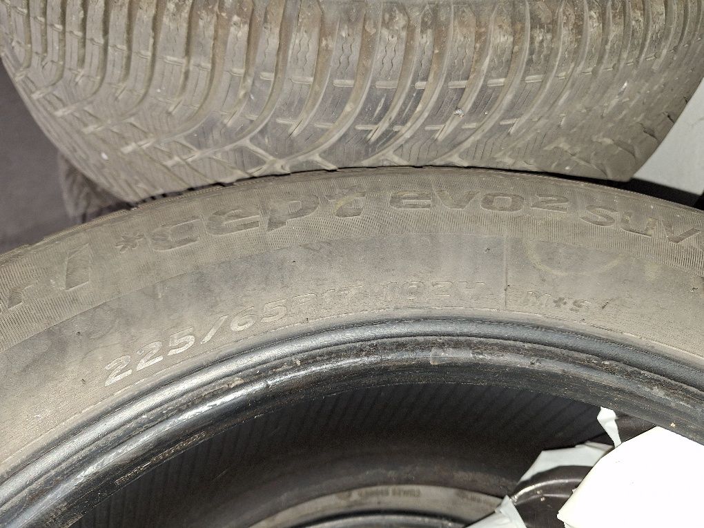 Opony 225/65 R 17  - 3kpl po 4szt