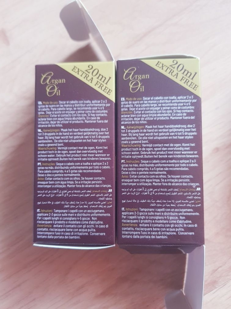 Olejek arganowy Xpel Argan Oil hair treatment 2 x 50 ml