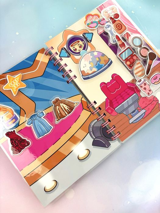 Album na rzepy Balerina Cappuccina, labubu, toca boca, pusheen