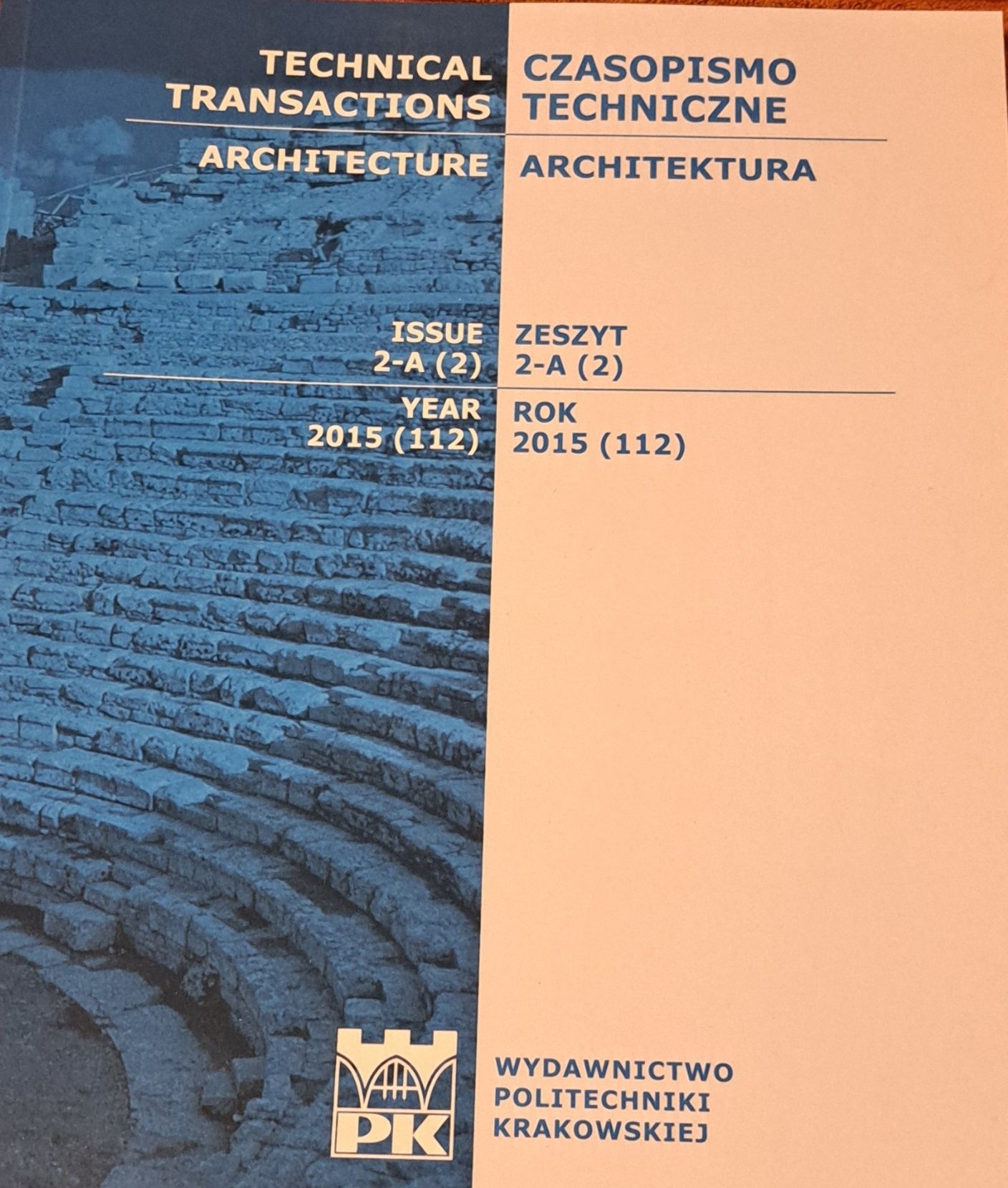 Współczesne problemy w architekturze i urbanistyce-Politechnika Krakow