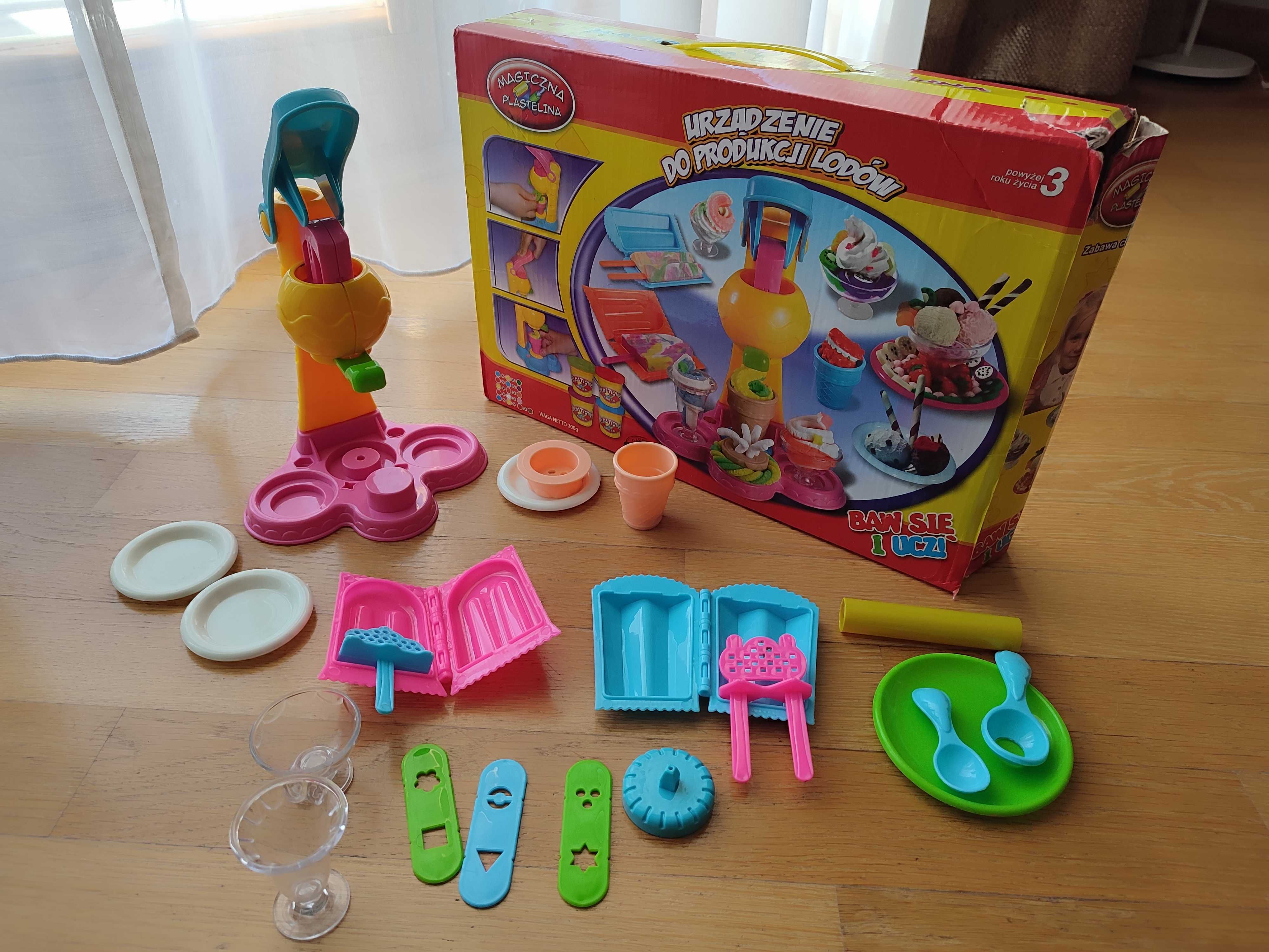 PLAY DOH urządzenie do produkcji lodów