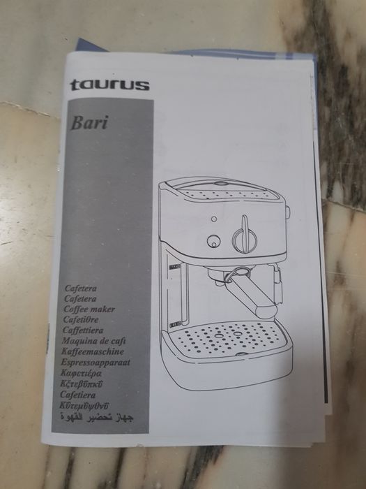 Máquina de Café Expresso TAURUS - BARI ESPRESSO - Nova