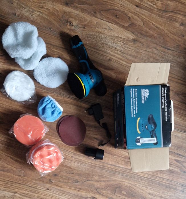 Polerka samochodowa akumulatorowa