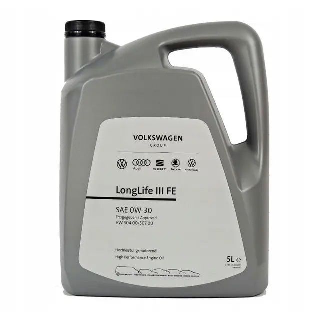 Моторне мастило VAG LongLife III FE 0W-30 5 л.