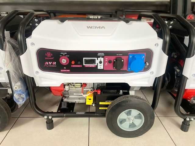 Agregat prądotwórczy WEIMA WM7000-EL. START AVR 7kW 420cm3 C. BRUTTO!