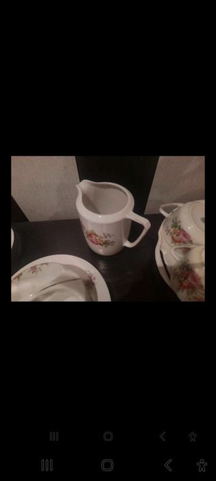 Serviço de chá porcelana antiga