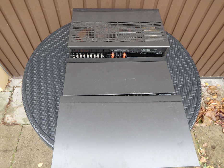 Zestaw Technics wzmacniacz,tuner,cd