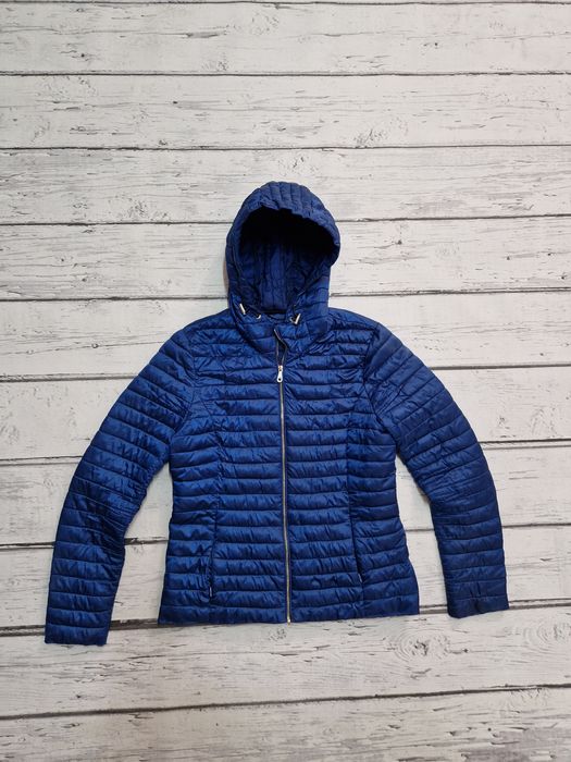 Massimo dutti kurtka pikowana puchowa bomberka ultralight