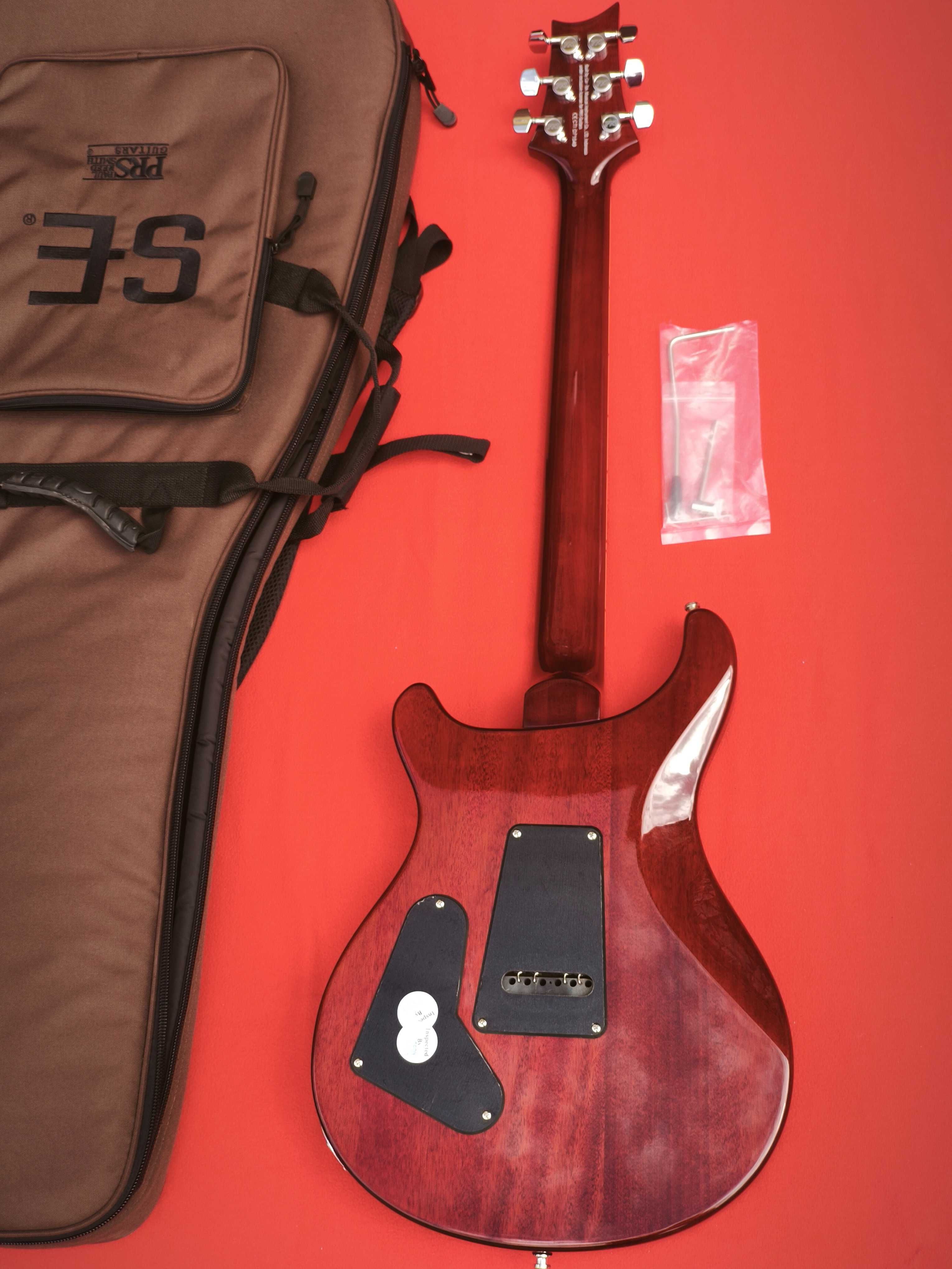 Gitara PRS Standard SE po serwisie plus sztywny pokrowiec