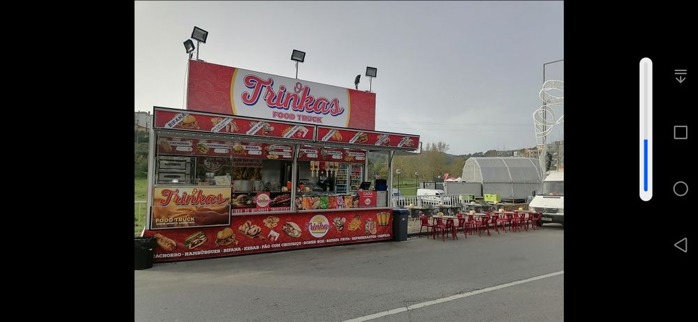 Roulote bar pão com chouriço top(preço sob consulta)