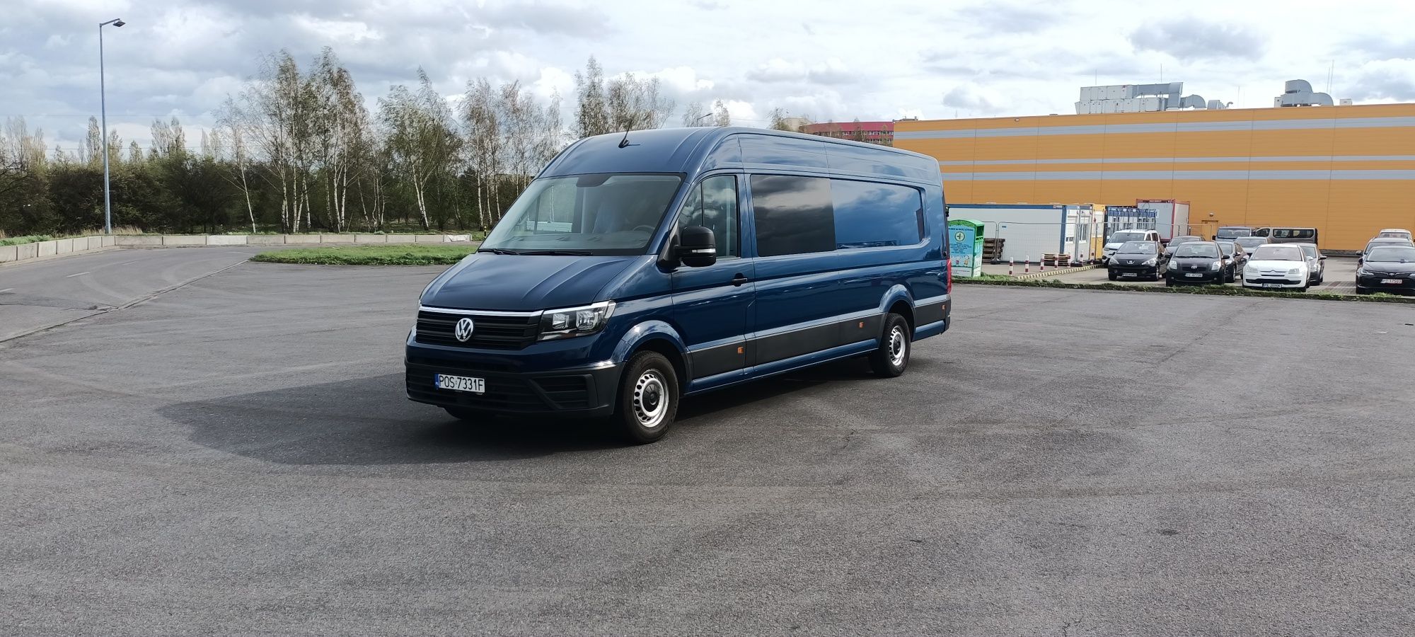 Volkswagen Crafter 2017r brygadówka