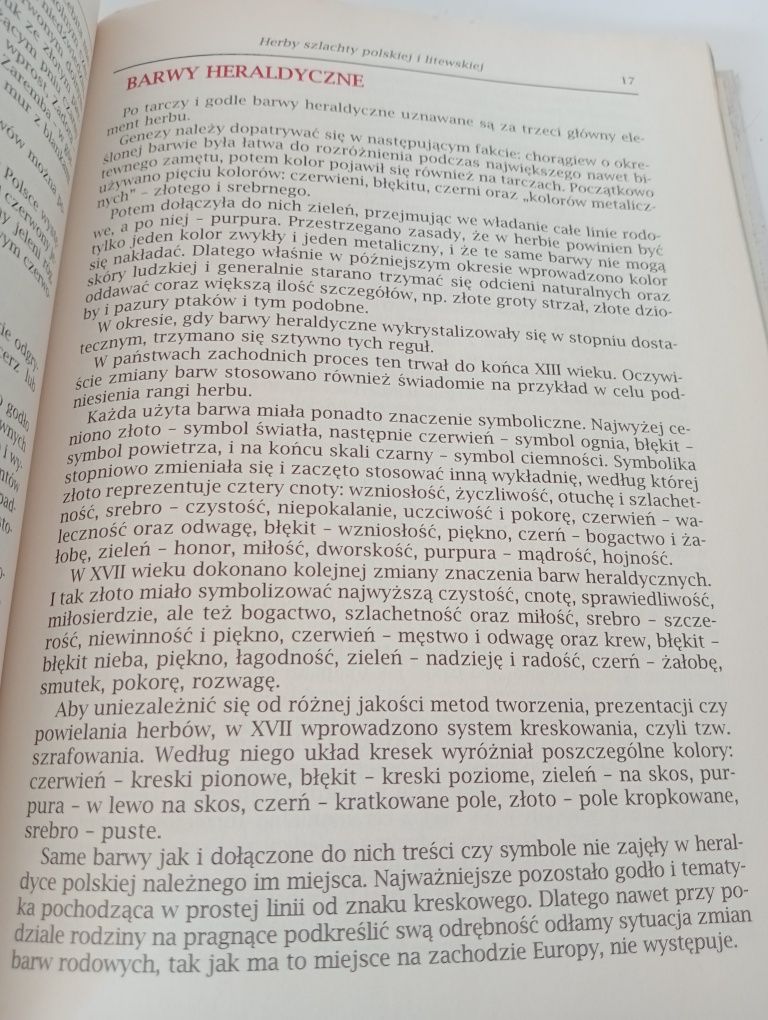 Herby szlachty polskiej i litewskiej Andrzej W. Drągowski