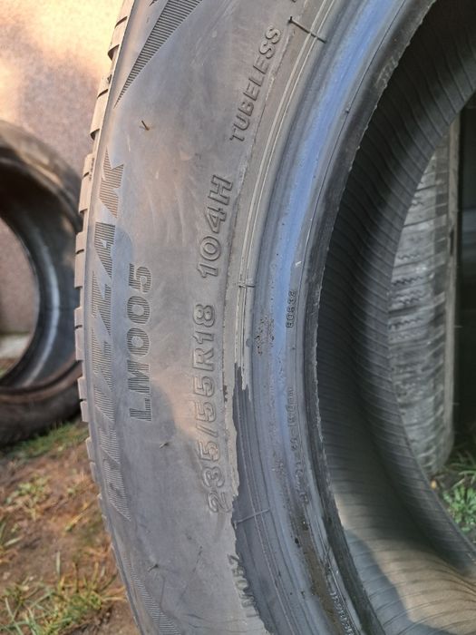 235/55 R18 104H M+S - Bridgestone Blizzak Lm005- 14/2021 - ~5,7mm