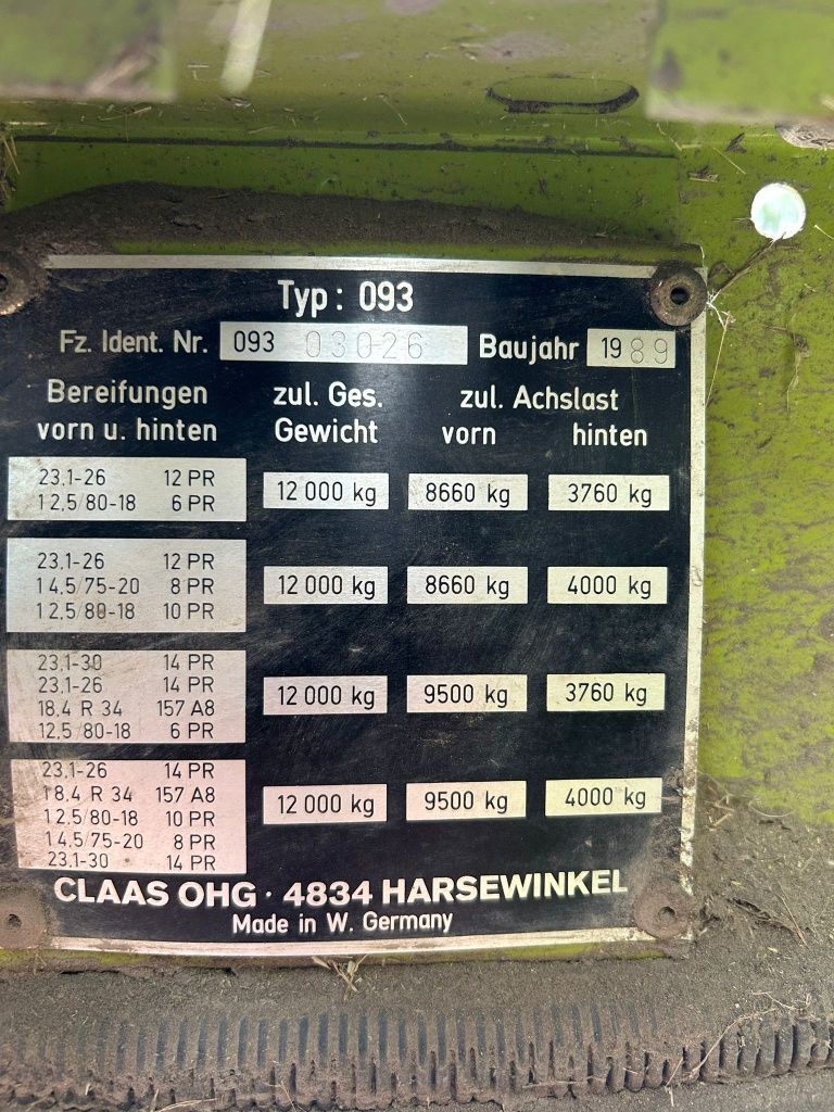 Kombajn Claas Dominator 98s