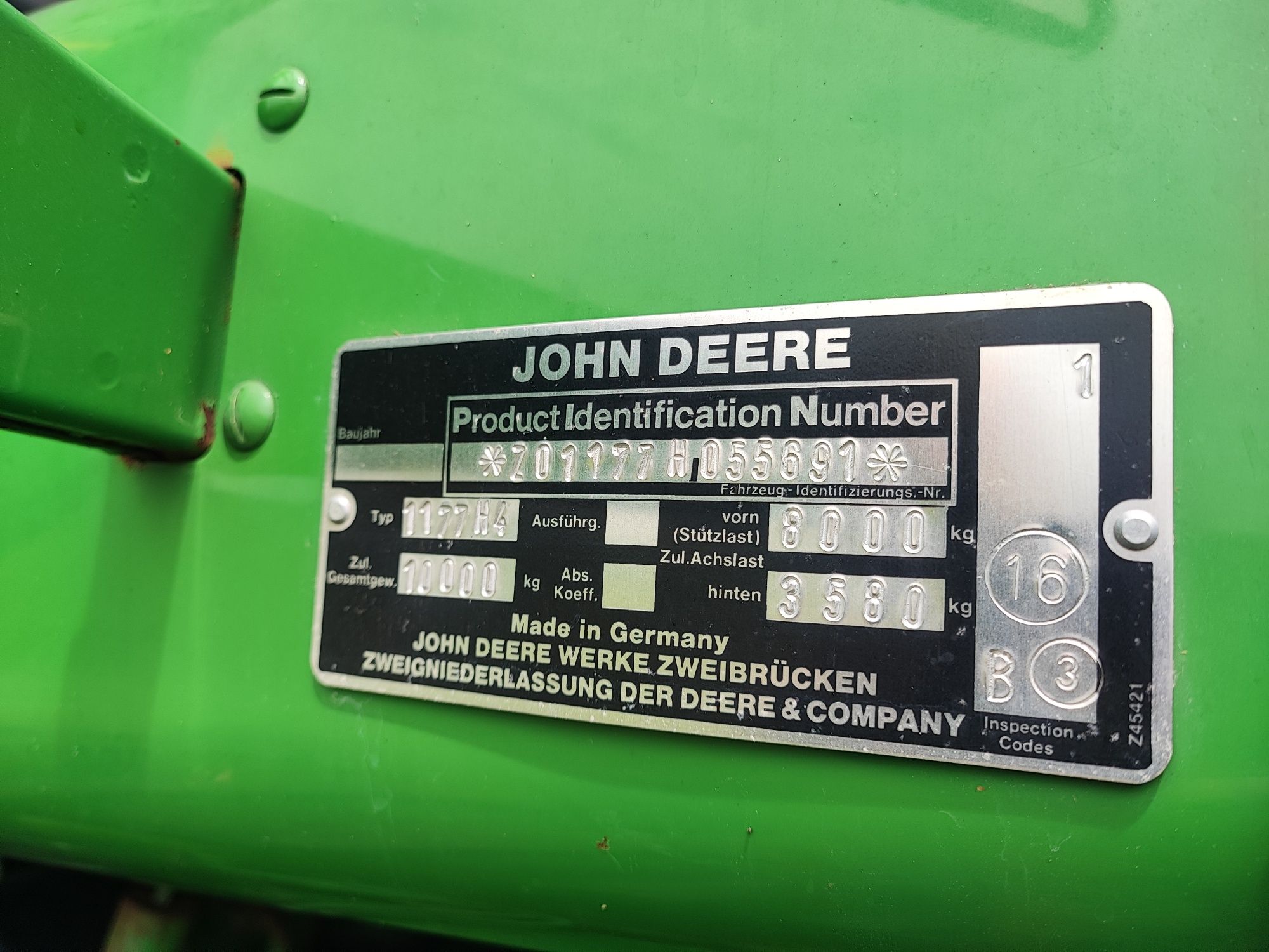 John deere 1177 Hydro 4.