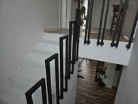 Balustrada schodowa metalowa  x 9 sztuk