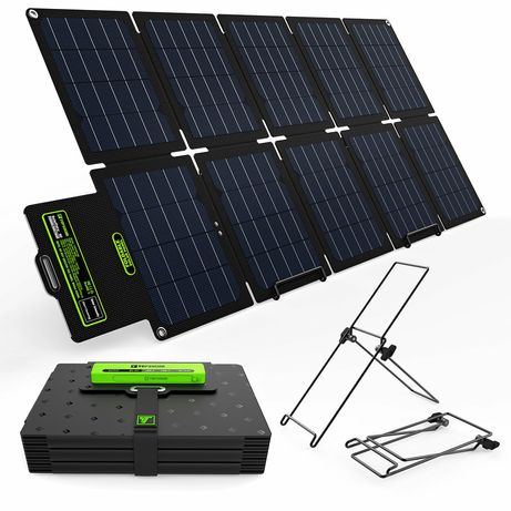 TopSolar 60W портативная солнечная складная панель для зарядки [США]