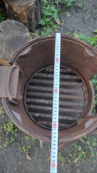 Буржуйка чугунная СССР