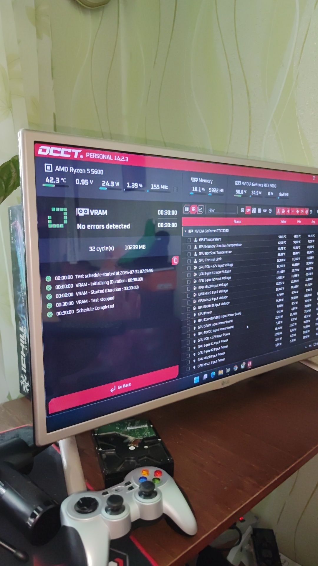 Відеокарта Gigabyte Gaming RTX 3080 10gb ddr6x arctic mx4